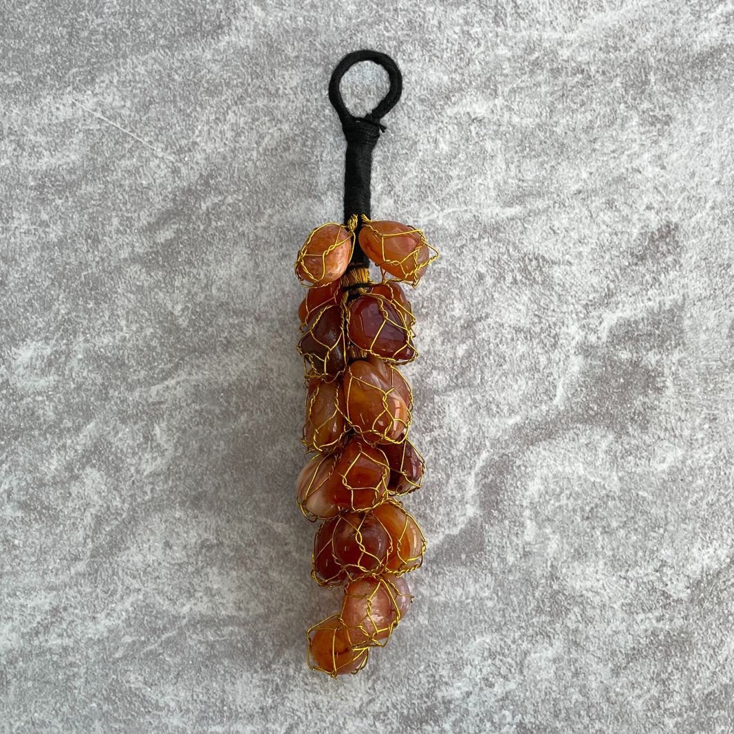 Mini Tumble Hanger - Carnelian Mini Tumble Hanger - Carnelian